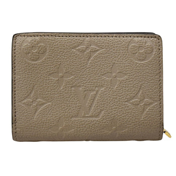 Louis Vuitton Women'S Monogram Empreinte Portefeuille Claire Tourterelle Bifold Wallet