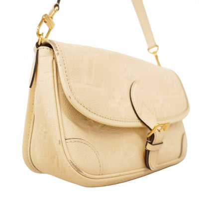 Louis Vuitton Monogram Empreinte Diane Handbag M46388 Crme 2-Way Bag