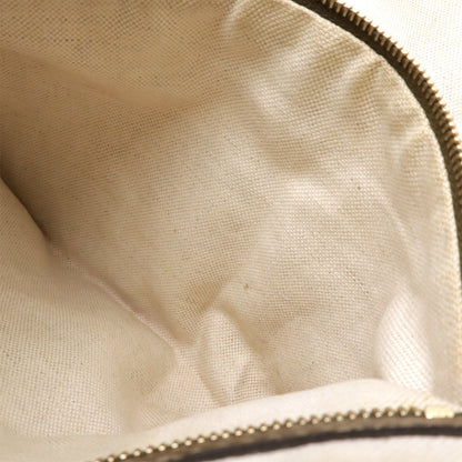 Gucci Heart Bit Shoulder Bag In Gg Canvas