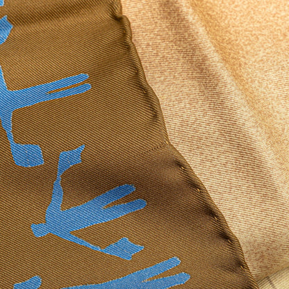 Hermes Herms Carr 90 En Course Yacht Scarf