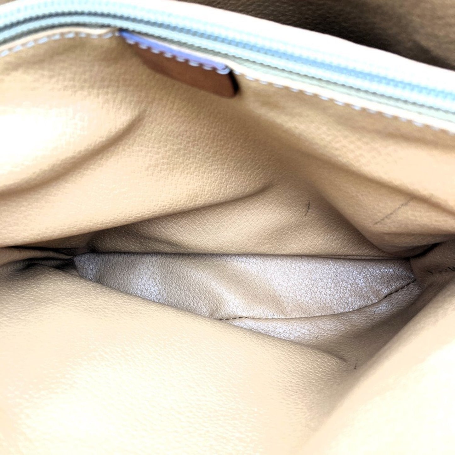 Celine Macadam M95 Tote Bag Shoulder Bag/Leather Beige