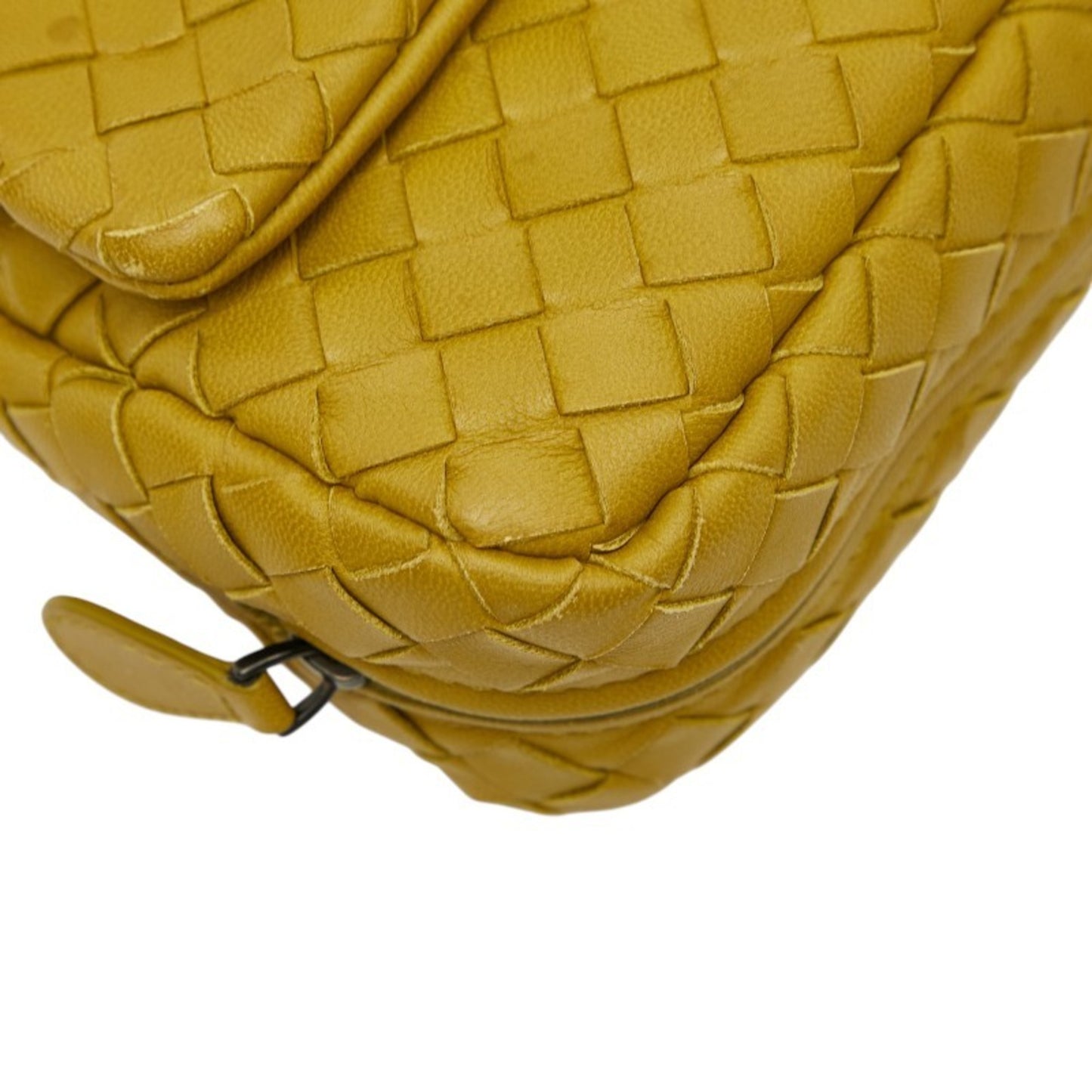 Bottega Veneta Intrecciato Crossbody Shoulder Bag In Green
