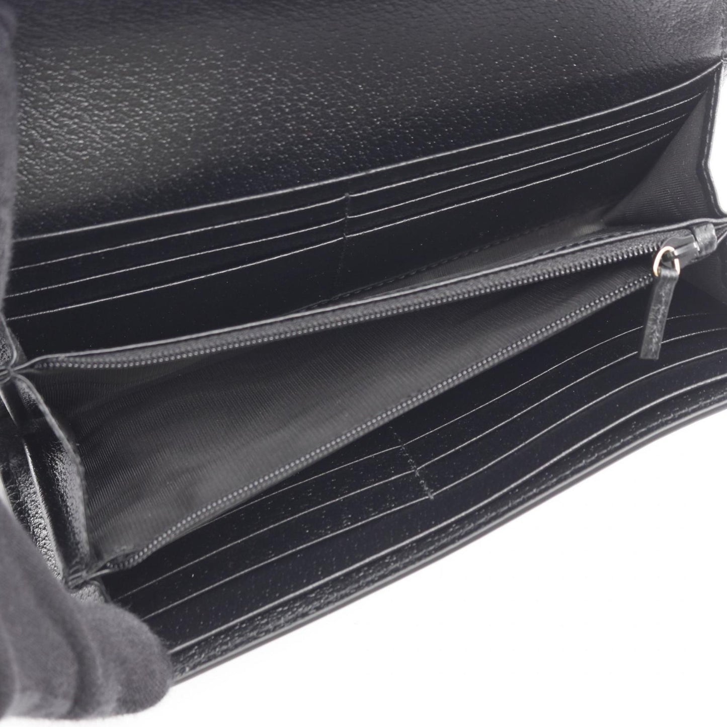 Gucci Ophidia Web Stripe Bifold Long Wallet