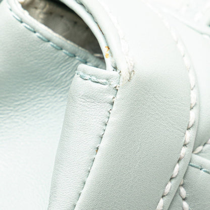 Chanel Coco Mark Wild Stitch Handbag In Light Blue Lambskin