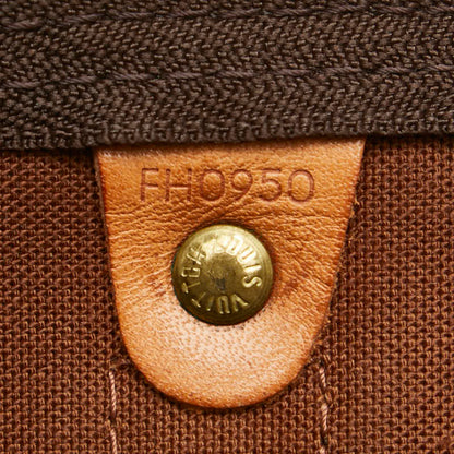 Louis Vuitton Monogram Keepall 50 Boston Bag/Travel Bag M41426 Brown Leather