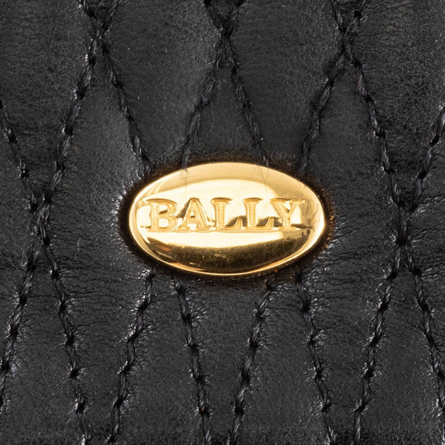 Bally Quilted Backpack In Black Leather