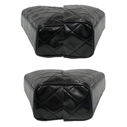 Chanel Matelasse Coco Mark Lambskin Leather Tassel Chain Shoulder Bag