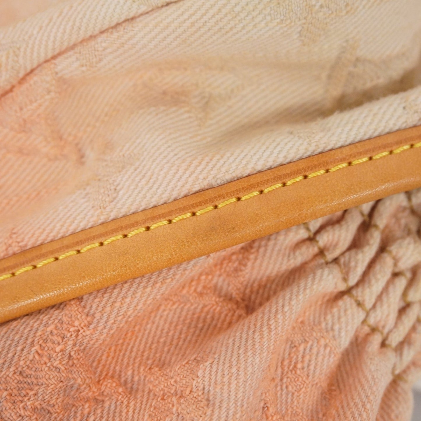 Louis Vuitton Monogram Denim Sunrise Shoulder Bag M93190 Orange