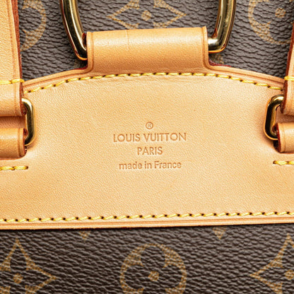 Louis Vuitton Monogram Montsouris Backpack M43431 Brown Pvc Leather