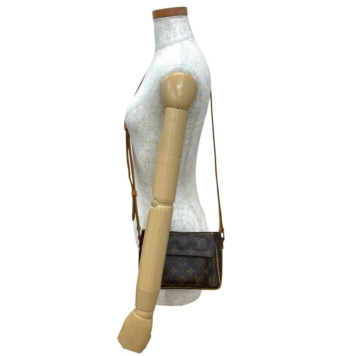 Louis Vuitton Viva Cite Pm Monogram Leather Mini Shoulder Bag/Pochette