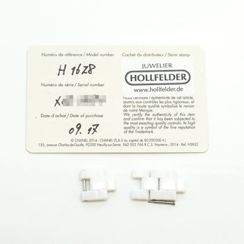 Chanel J12 H1628 White Dial