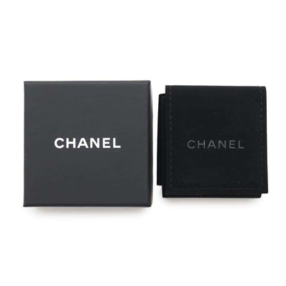 Chanel Earrings Coco Mark Cube Rhinestone B25 C Abe805 Chanel