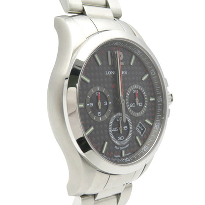 Longines Conquest V.H.P L3.717.4.66.6 Quartz Watch Ss Grey 1443Longines