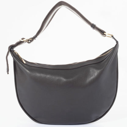 Gucci Leather Round Shoulder Bag 00141810 Dark Brown