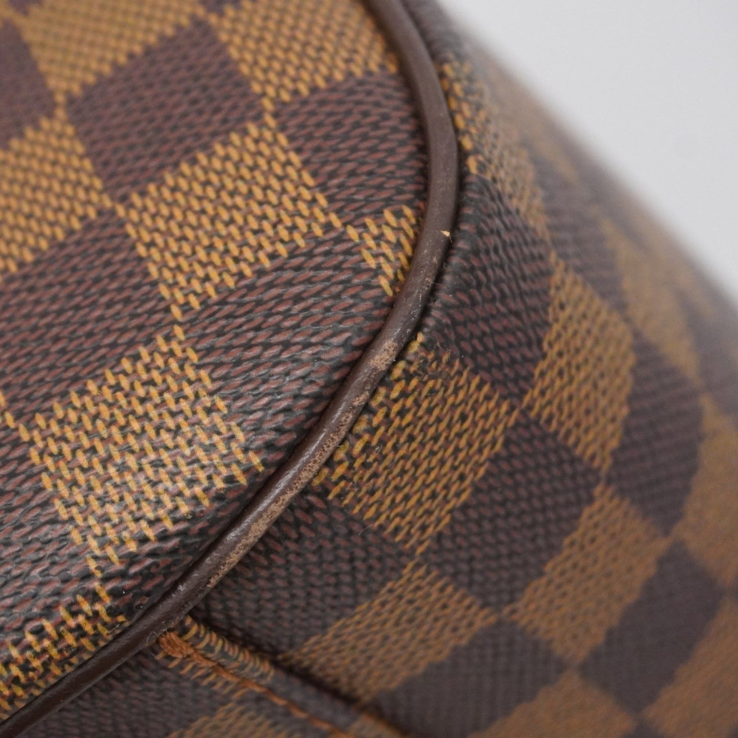 Louis Vuitton Boston Bag Damier Rivera Gm N41432 Ebene