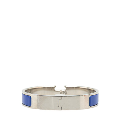 Hermes Click H Pm Bracelet In Silver