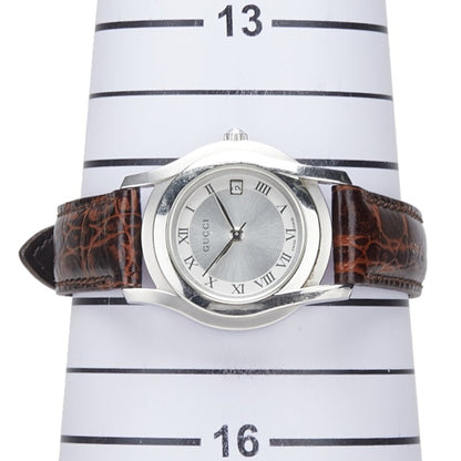 Gucci G-Class Strap (Aftermarket) 5500L Quartz Watch With Silver Dial