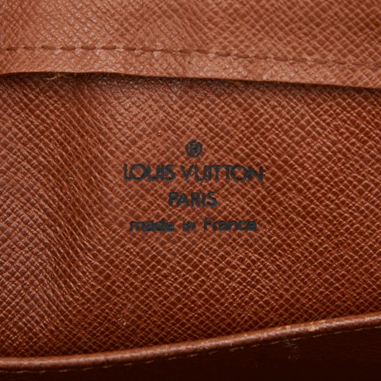 Louis Vuitton Monogram Orsay Clutch Bag/Second Bag M51790 Brown Leather