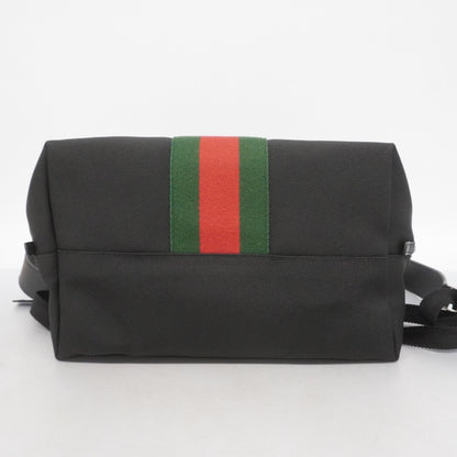 Gucci Backpack/Daypack Sherry Line 619749 Nylon Black
