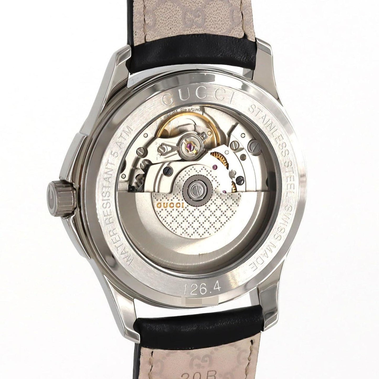 Gucci G-Timeless 126.4 Ya126443 Stainless Steel Automatic Watch