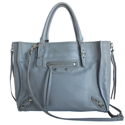 Balenciaga Paper Mini Handbag/Shoulder Bag In Gray