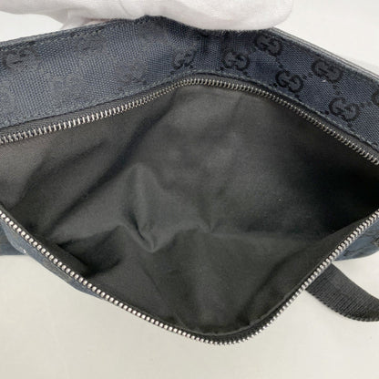 Gucci Waist Bag Gg Canvas 28566 Black