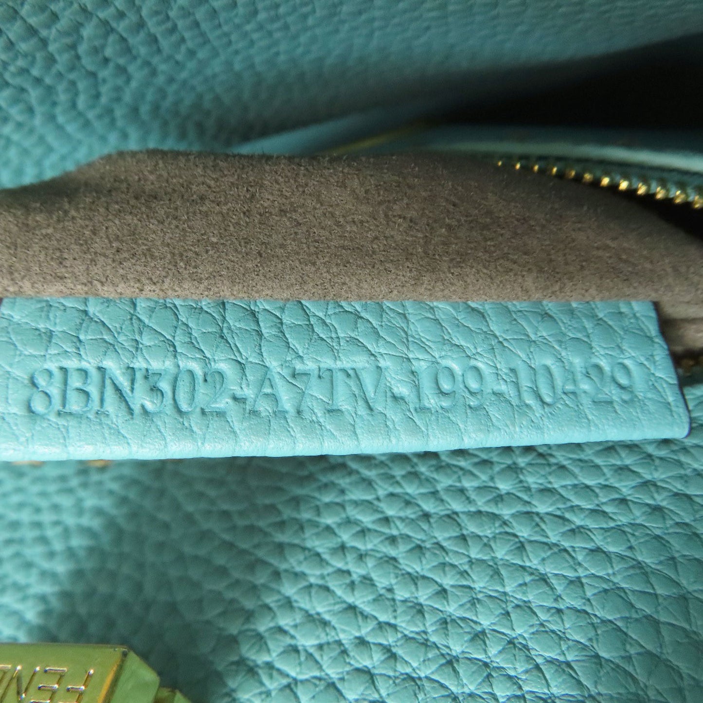 Fendi Peekaboo Mini Selleria 2-Way Handbag In Calfskin