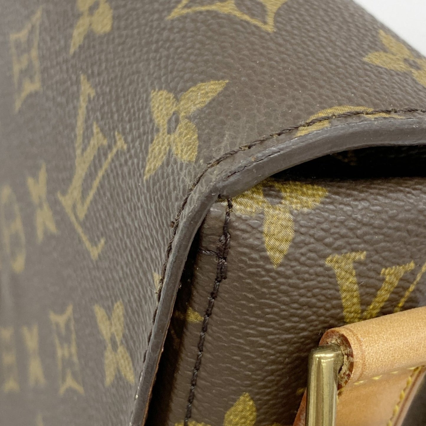 Louis Vuitton Monogram Saint-Cloud Gm Shoulder Bag M51242 Brown