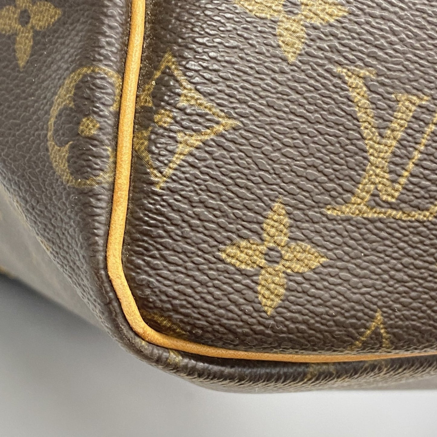 Louis Vuitton Monogram Keepall 55 Boston Bag M41424 Brown