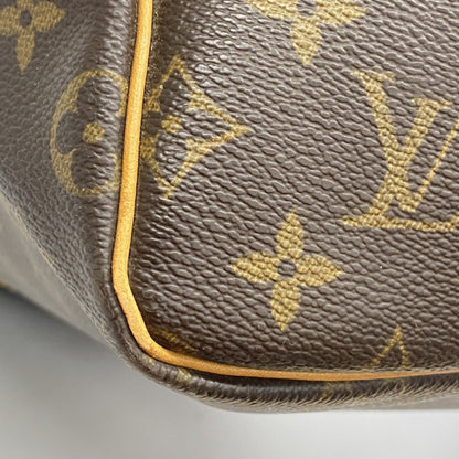 Louis Vuitton Monogram Keepall 55 Boston Bag M41424 Brown