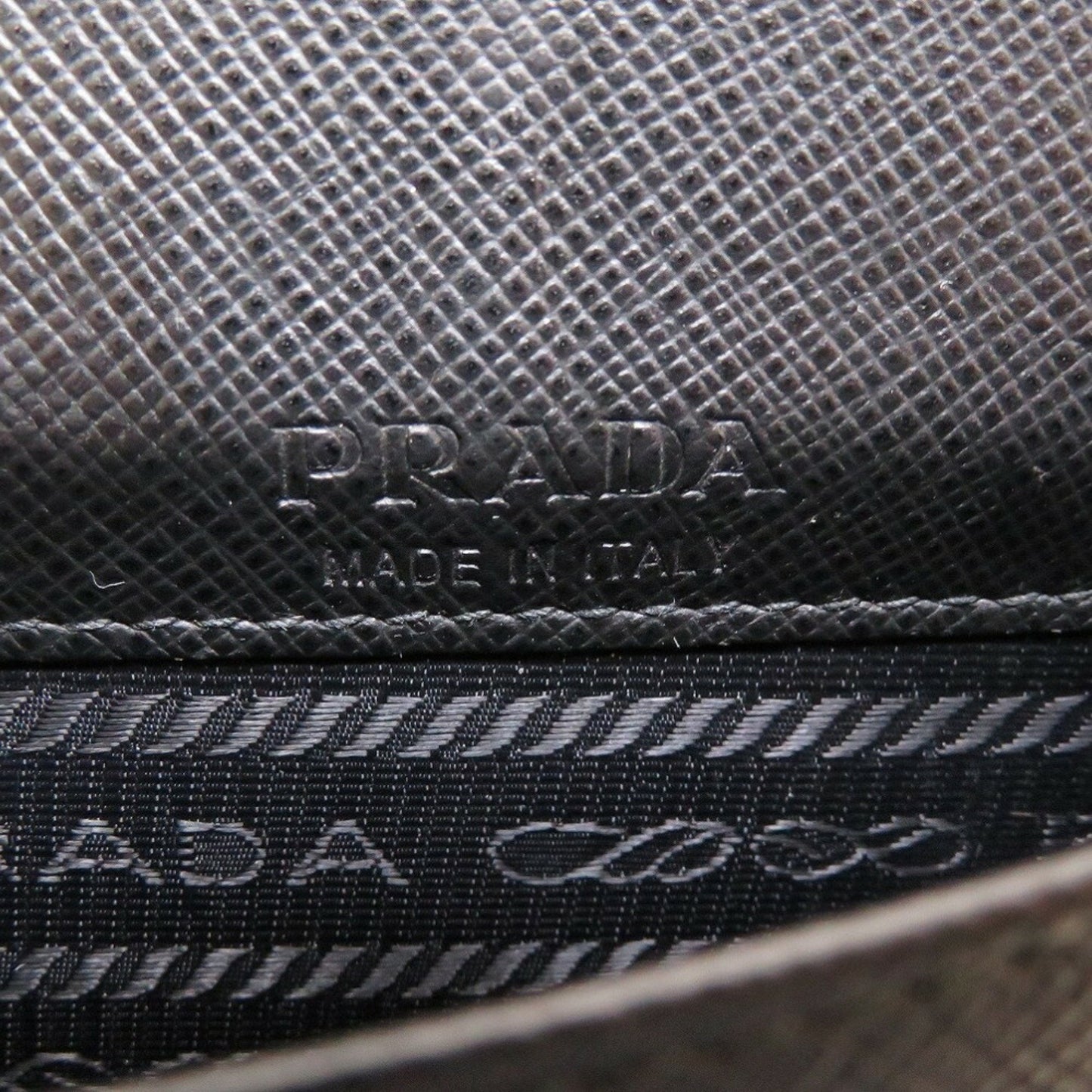 Prada 2Zh068 Leather Black Strap Shoulder Bag 0119Prada