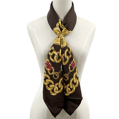 Chanel Cambon Scarf With Coco Mark