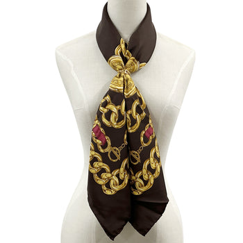 Chanel Cambon Scarf With Coco Mark