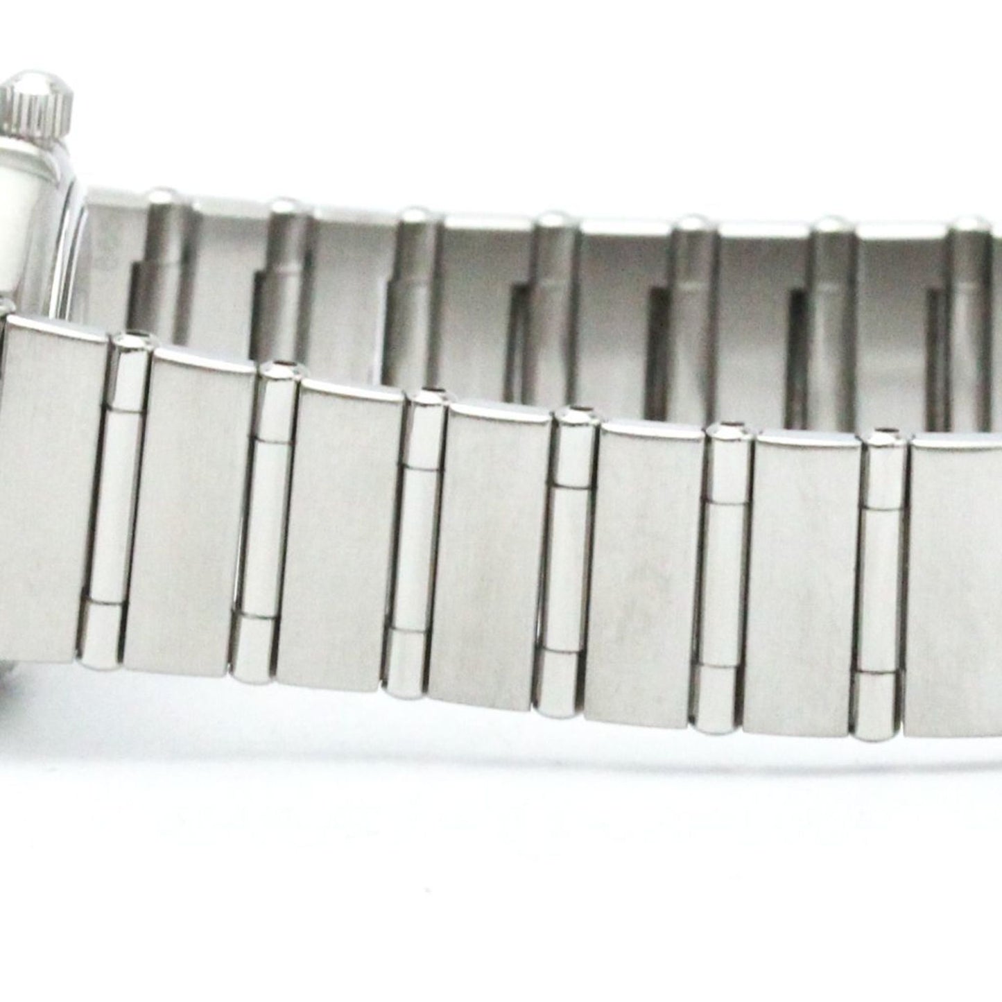 Polished Omega Constellation Mop Dial Steel Quartz