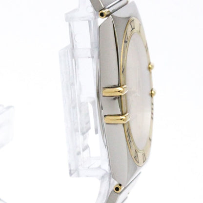 Omega Constellation 18K Gold Steel Quartz