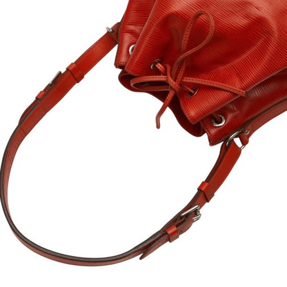 Louis Vuitton Epi Petit Noe Shoulder Bag M44107 Castilian Red Leather