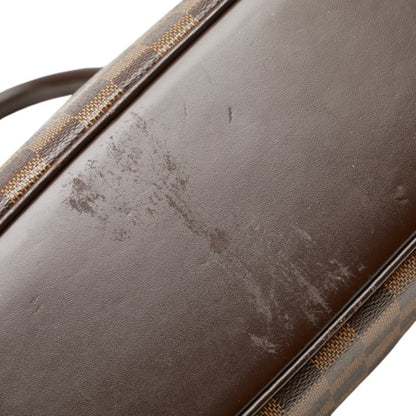 Louis Vuitton Damier Saria Horizontal Handbag N51282 Brown Leather