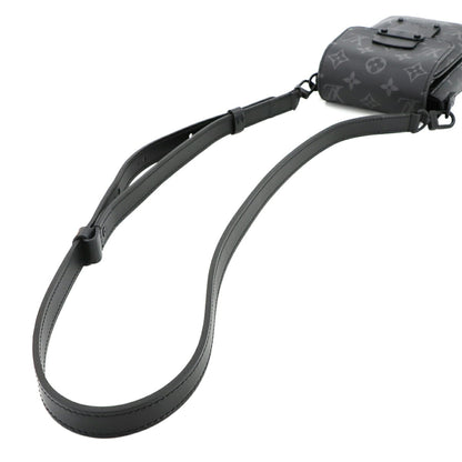 Louis Vuitton Monogram Eclipse S-Lock Vertical Wearable Wallet Shoulder Bag M82252 Rfid