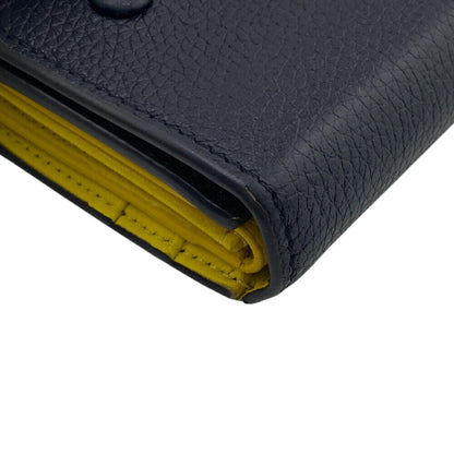 Celine U-Ie-0168 Folded Multi-Function Trifold Wallet Black