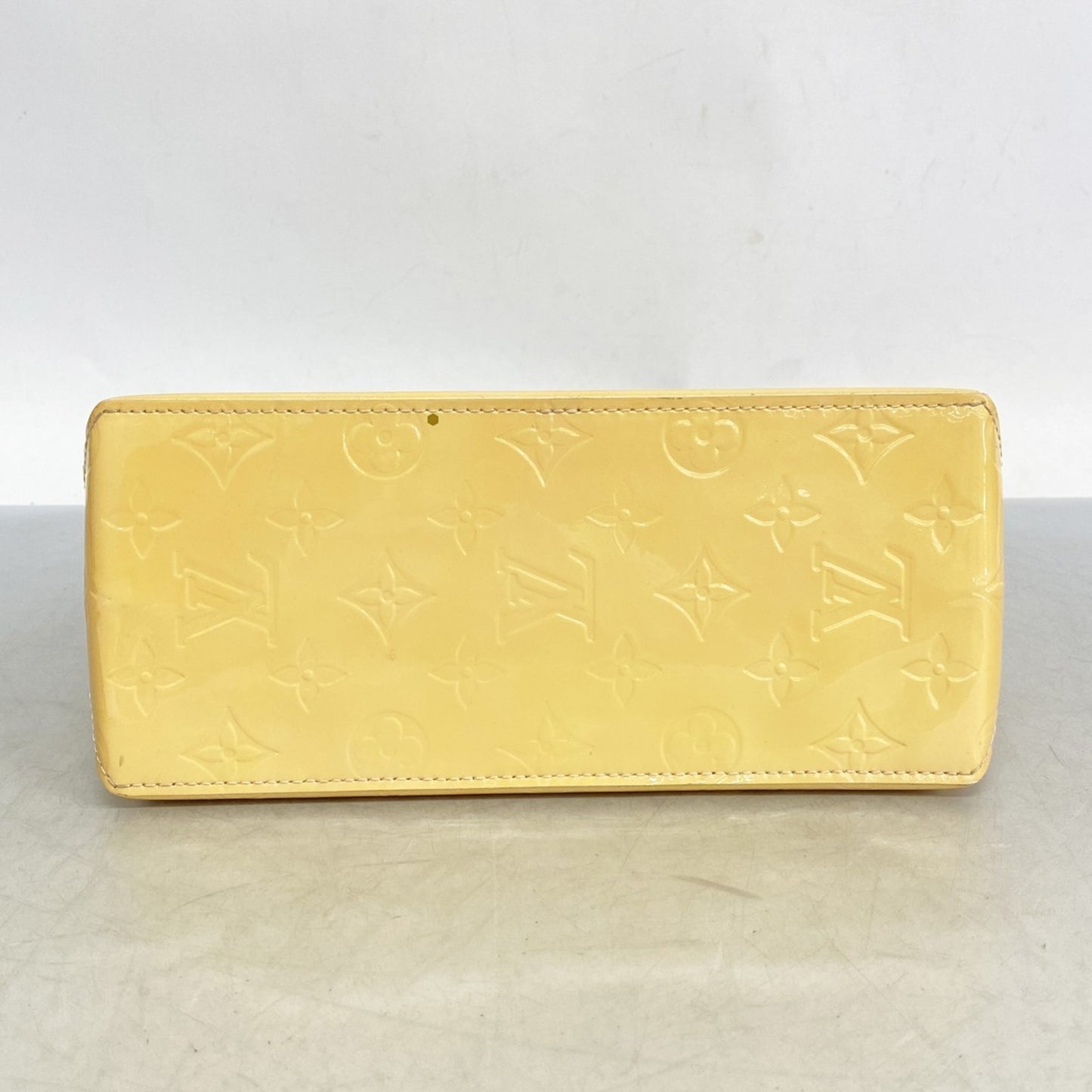 Louis Vuitton Vernis Reed Pm Handbag M91306 Marshmallow Pink