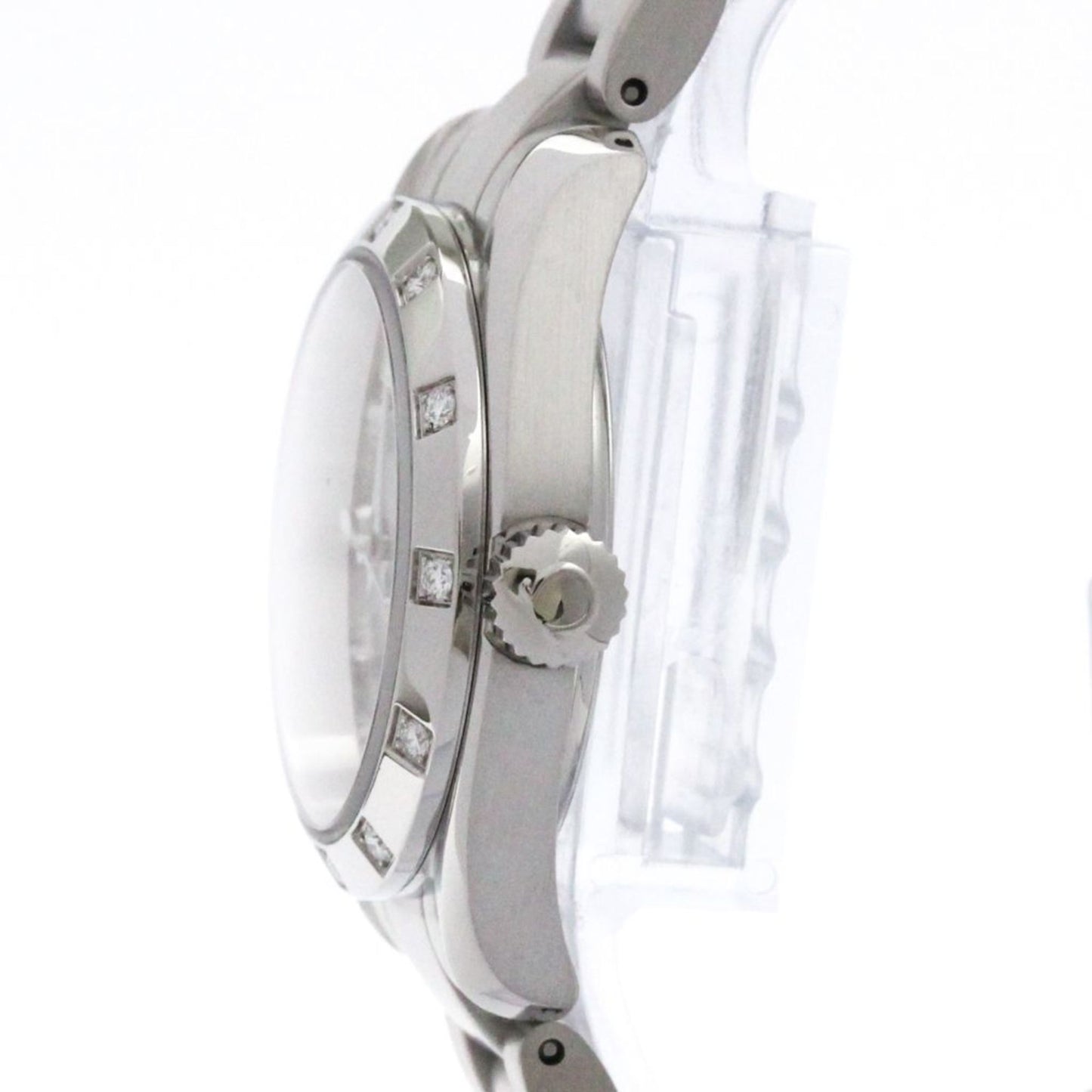 Omega Seamaster Aqua Terra Diamond Mop Dial Watch 2575.75 Polished