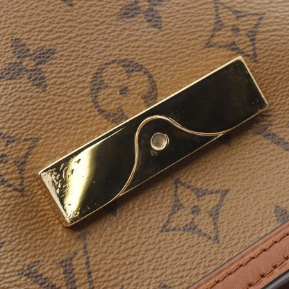Louis Vuitton Dauphine Mini Shoulder Bag Coated Canvas Leather Monogram Reverse