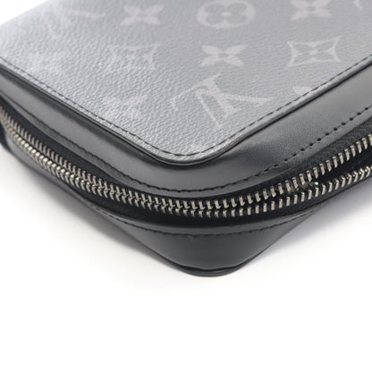 Pvc - Louis Vuitton Long Wallet (Bi-Fold) Monogram Eclipse
