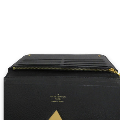 Louis Vuitton Louis Vuitton Portefeuille Kimono Long Wallet M56175 Monogram X Noir