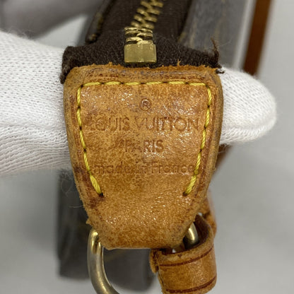 Louis Vuitton Monogram Pochette Accessoires M51980 Brown
