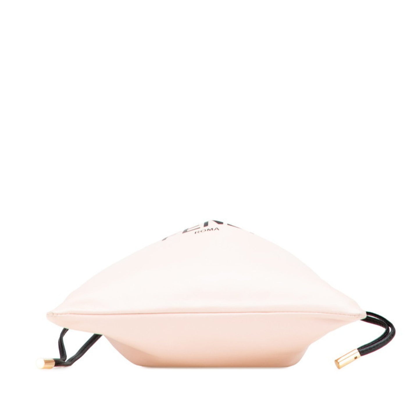 Fendi Logo Shoulder Bag 8Bt337 Pink Leather