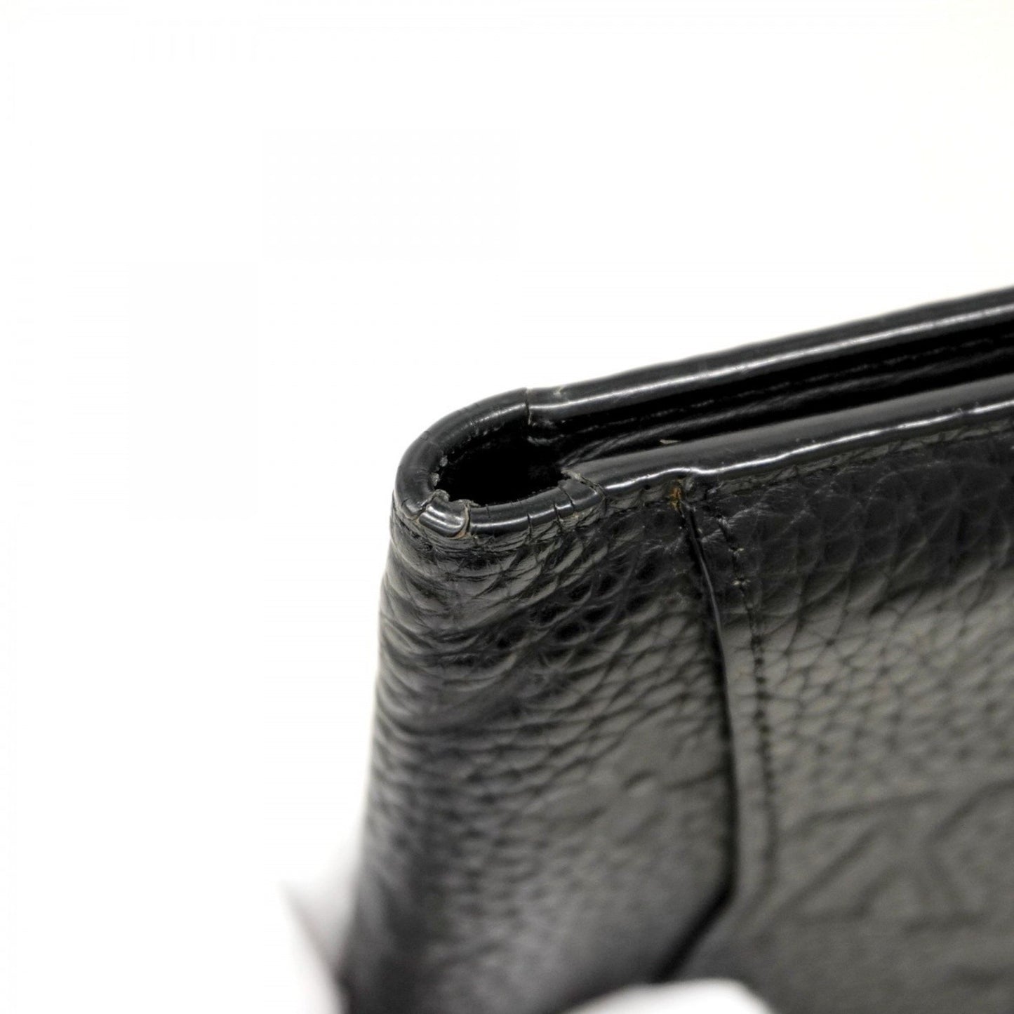 Louis Vuitton Monogram Taurillon Organizer De Poche Card Case M69044 Black