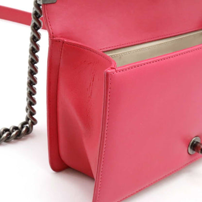 Chanel Boy Chanel Matelasse Coco Mark Chain Bag Shoulder Leather Pink A67086