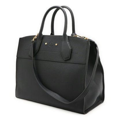 Louis Vuitton City Steamer Mm Handbag/Shoulder Bag Leather Noir Black M53015