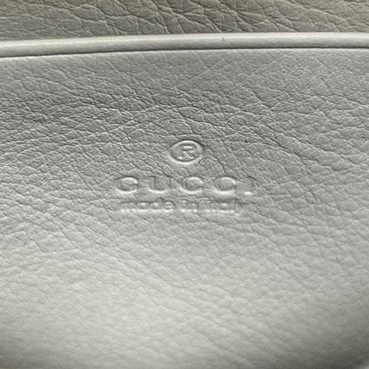 Gucci Shoulder Bag Ec-24017 Cream White Blondie 725219 Leather 0416 Gucci Crossbody Gg Wallet